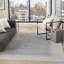 Tapis d'intérieur moderne bleu ivoire DKNY Grand Street-111721526