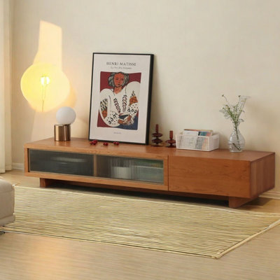 Modern simple retro TV cabinet