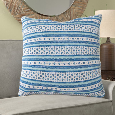 Hampstead Striped Cotton Pillow Cover