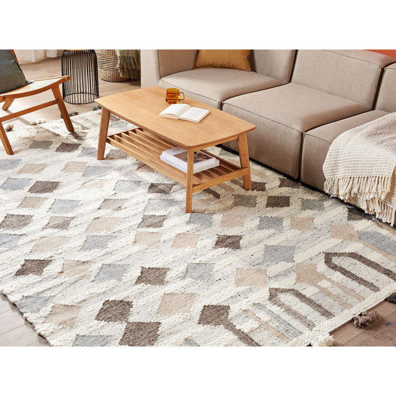 Novello Geometric Hand Woven Area Rug, Rectangle 200 x 300cm