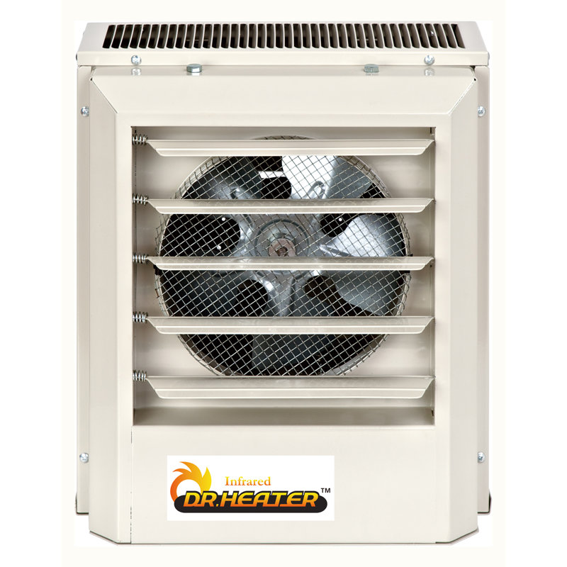 DR. INFRARED HEATER DR-P350, 5KW_3-Phase, Gray
