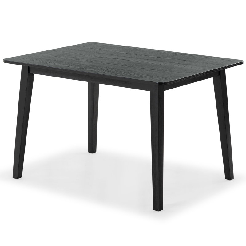 Bellalexa 48" Wood Dining Table, Black