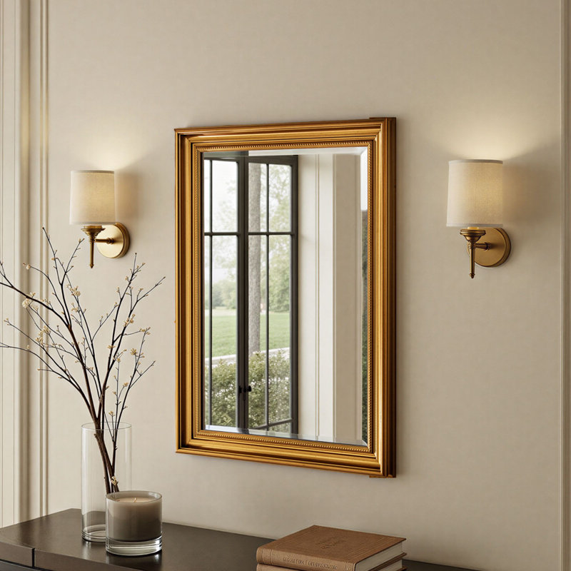Composite Rectangle Mirror, 74x58.5cm