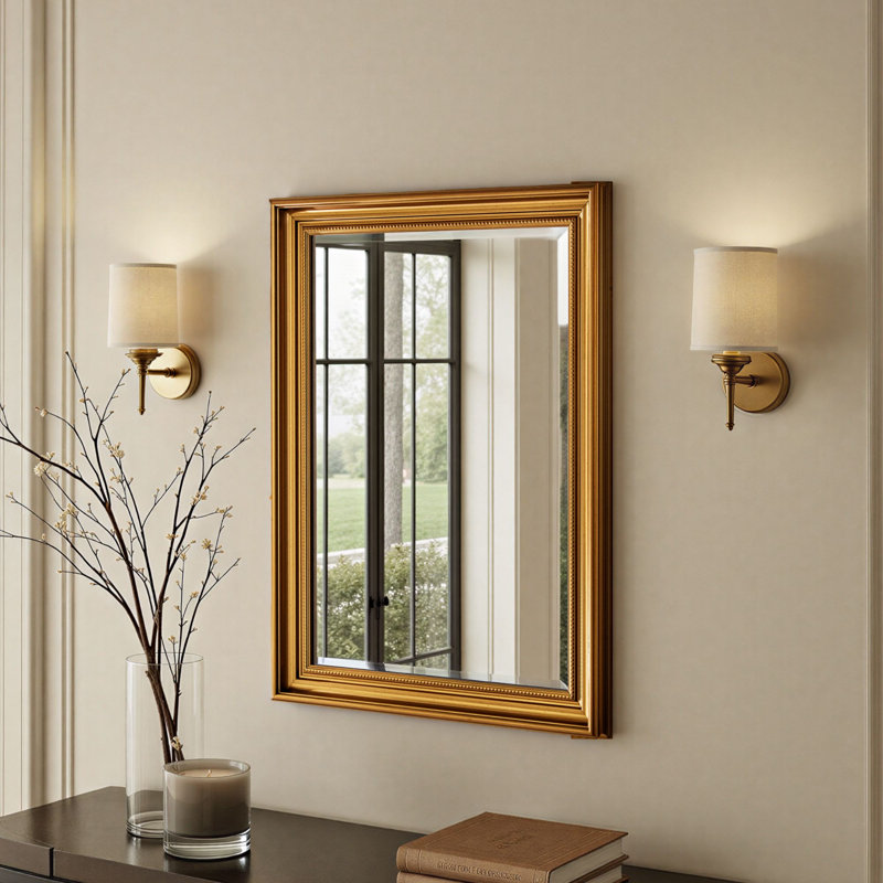 Rectangle Wall Mirror, 99x71cm