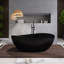 Baignoire de trempage autoportante à surface solide 63 po.-99213233