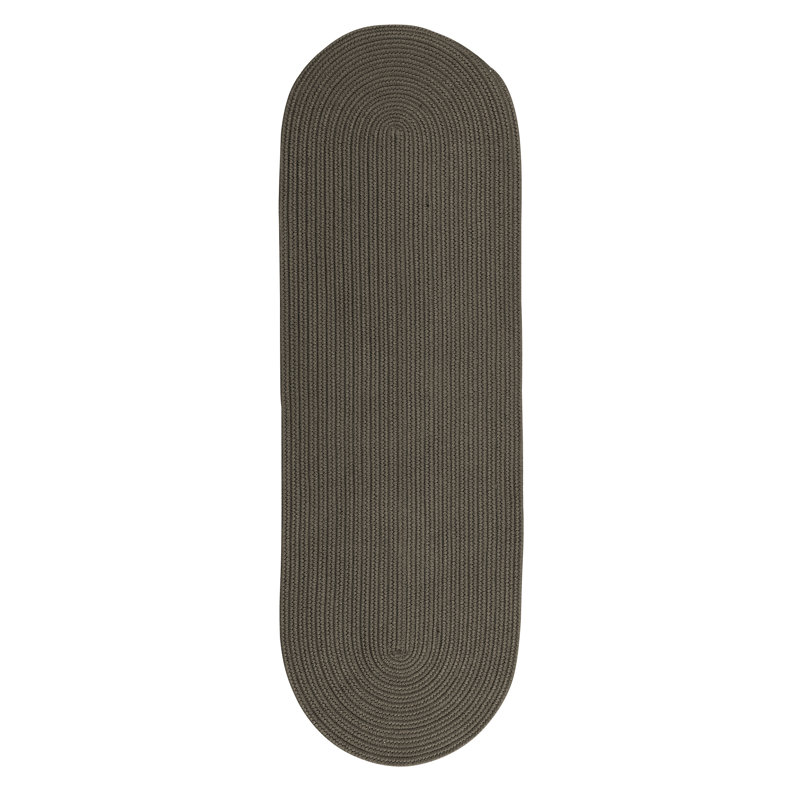 Tapis gris Mcneel, Ovale 2 pi x 11 pi