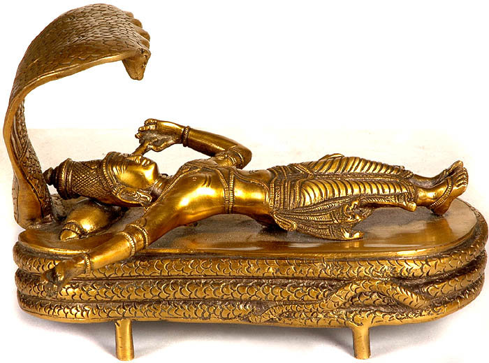 Figurine Sheshchayi Narayana Vishnu