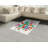 Fun High Density Long Fiber Poly Threads Decorative Area Rug Carpet-42031019