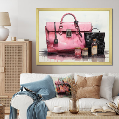 " Pink Designer Bags Glamour V "