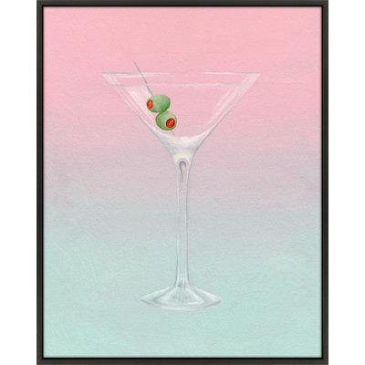 Olive Martini Print by Katy Montica