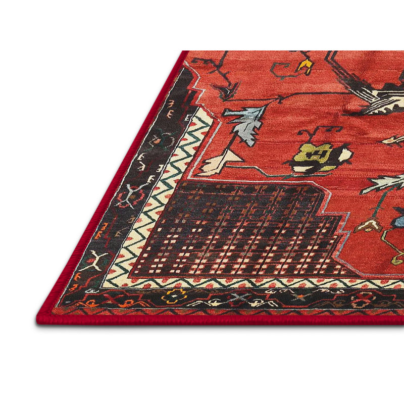 Oriental Indoor Rug, Rectangle 3' x 5'