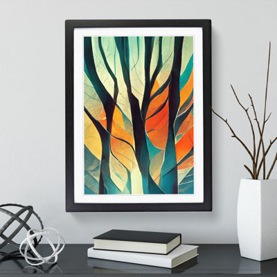 The Abstract Trees No.3 - Wall Art