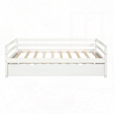 Wooden Daybed with Trundle