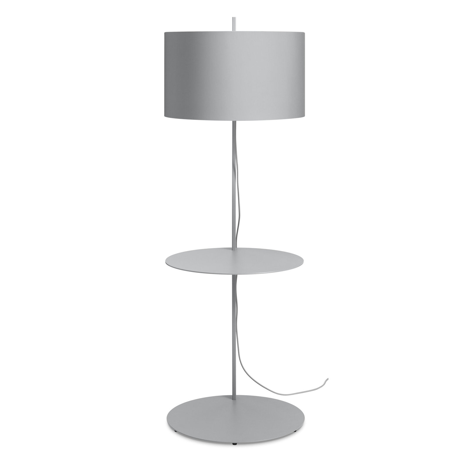 Note 56'' Floor Lamp, Light Gray