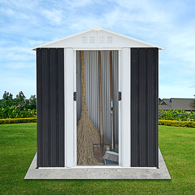 Abri de jardin à porte coulissante