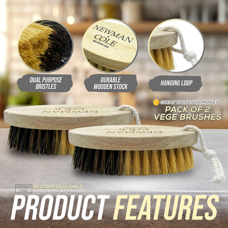 Adjustable Cleaning Brushes with Replaceable Head