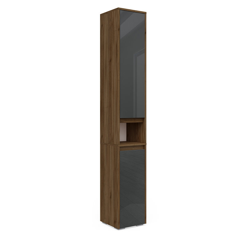 Bertolde 30.2Cm W x 191.5Cm H x 30Cm D Tall Bathroom Cabinet