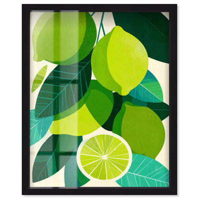 Freshness Unveiled II Shadowbox Print Tropical Wall Decor by Art Remedy
