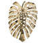 Décoration murale en feuille d'or exotique, 18,9 x 13,4 x 1,4 po, décoration artisanale en aluminium, fabriquée avec-100540600