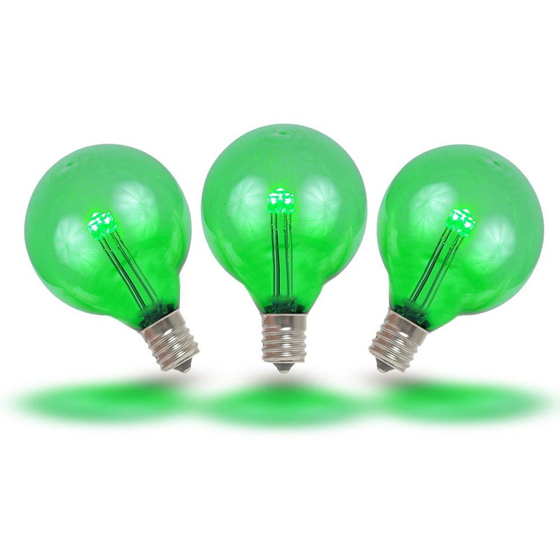 Guirlande de 25 lumières, Vert