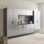 Astro Series 32 po X P 79 po H 20 po D Armoire de rangement murale en métal