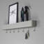 Dax Play Metal Wall 7 - Hook Wall Mounted Coat Rack