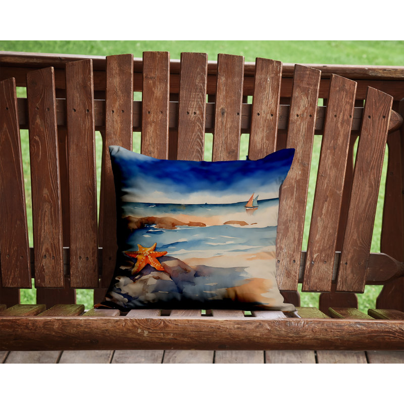 Coussin décoratif intérieur / extérieur Nautical, H 14 po x l 14 po