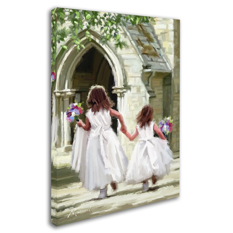 «Bridesmaids» par Armand, reproduction sur toile, H 24 po x l 18 po x P 2 po