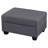 Orisfur. Reversible Sectional Sofa Space Saving With Storage Ottoman Rivet Ornament L-Shape Couch For Large Space Dorm Apartment-589063199
