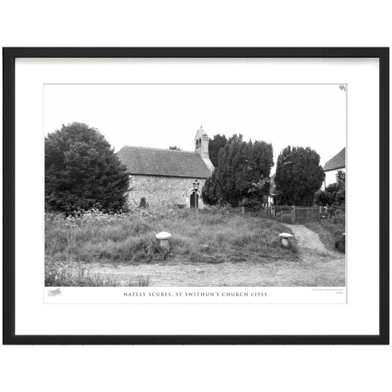 Nately Scures, St Swithun's Church C1955 by Francis Frith - Single Picture Frame Print, 45cm H x 60cm W x 2.3cm D