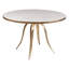 Signature Designs Crystal Stone Round Dining Table