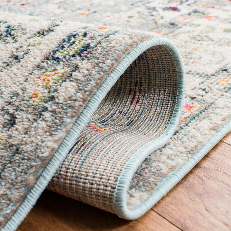 Yedidalga Performance Oriental Rug, Round 6'7"