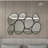 Mares Metal Oval Wall Mirror