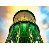 Vibrant Water Tower In North Park, San Diego by Brian Mc Clean