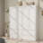 Modern 4-Door Wardrobe with 4 Drawers, Multi-Purpose Storage Cabinet for Bedroom, Elegant Design with Ample Space