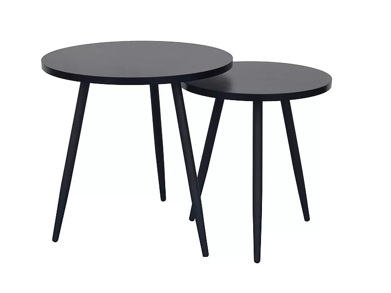 Leachville Nesting Tables, Black