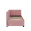 Lit de jour simple rembourré avec couchette-76271455