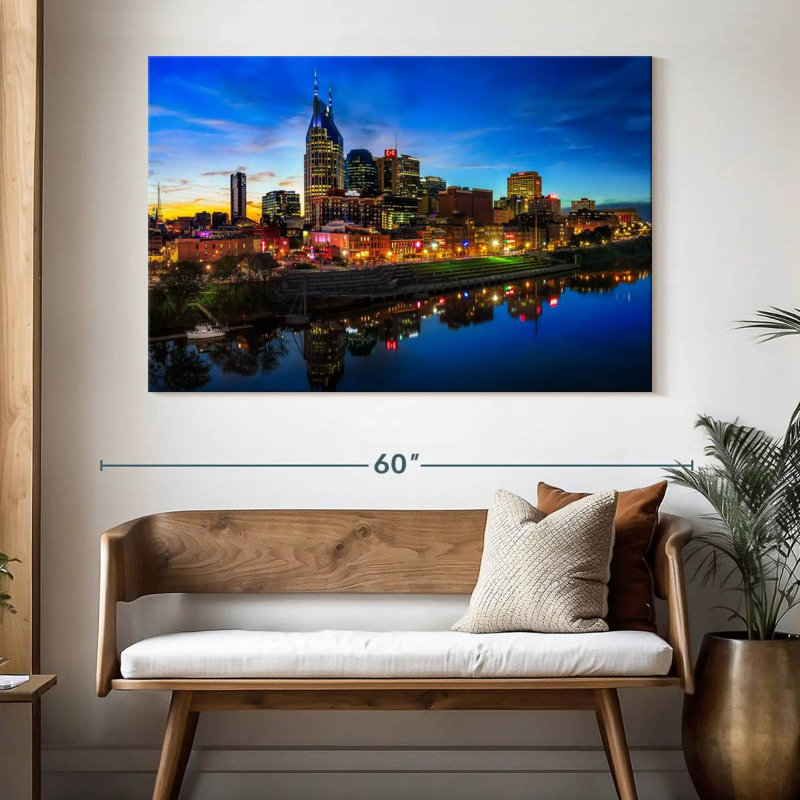 Paysage urbain Sirci Nashville, H 34 po x l 51 po