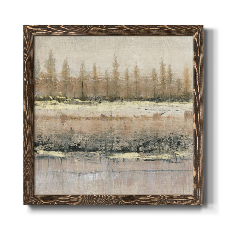 «What Lies Beneath I», reproduction encadrée de qualité supérieure - prête à être accrochée, H 31,5 po x l 31,5 po x P 1,5 po