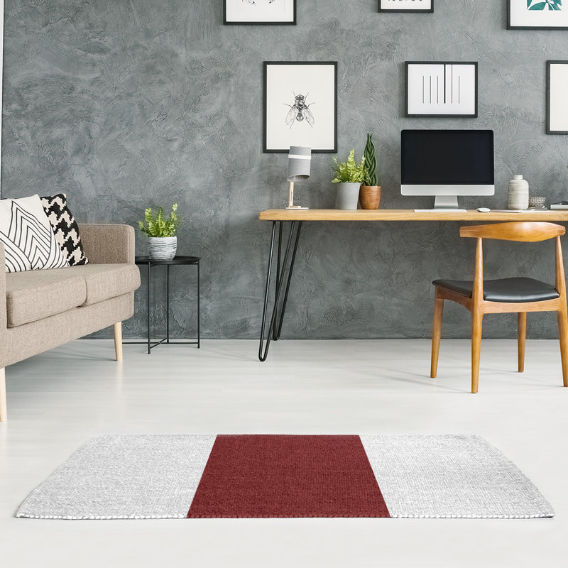 Chenille Indoor Rug, Rectangle 5' x 7'