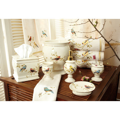 Gobelet de bain Gilded Birds