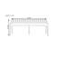 Banc en bois massif de style nordique-99693316-99693317