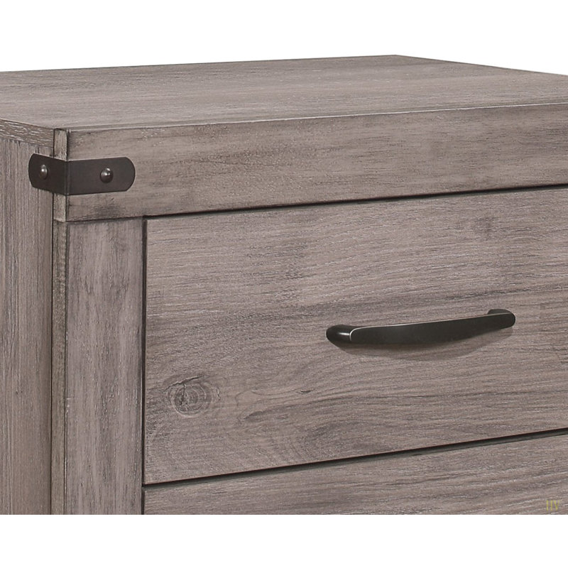 Table de chevet en mélamine stratifié 1Pc