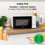 Abode AMM2005, 20L Manual Microwave in White