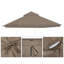 Couvercle de remplacement UV30 + pour pavillon de jardin à 2 niveaux de 10 pi x 12 pi Yescom-106878410-106878409