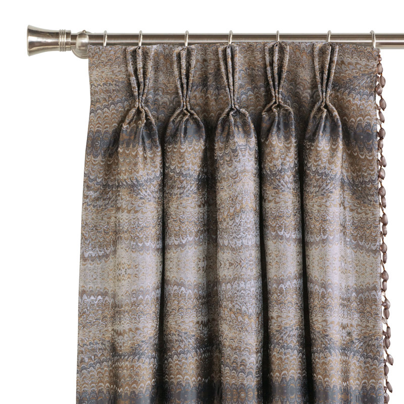 Imogen Room Darkening Curtain, 40" W x 96" L, Left