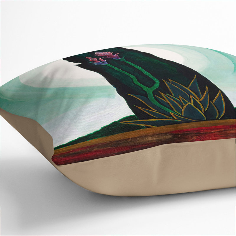 Square Cushion, 55cm H x 55cm W x 20cm D, Stone
