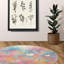 Tapis tressé Splatter of Affection-106463871
