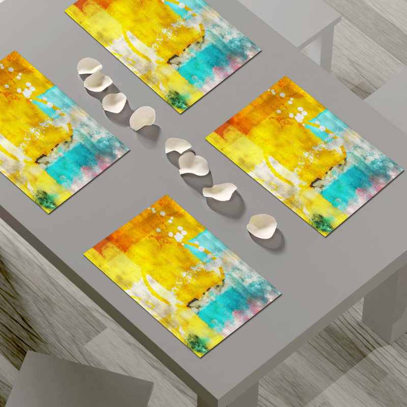 Polyester Abstract Placemat