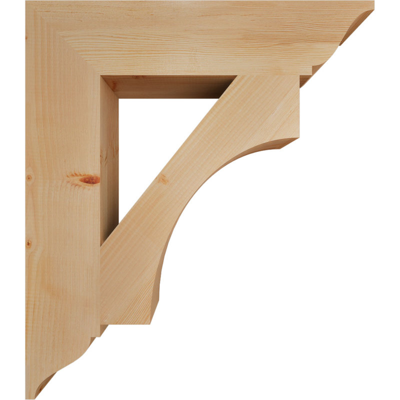 Support traditionnel Westlake, Lisse, H 32 po x l 5,5 po x P 28 po, Douglas
